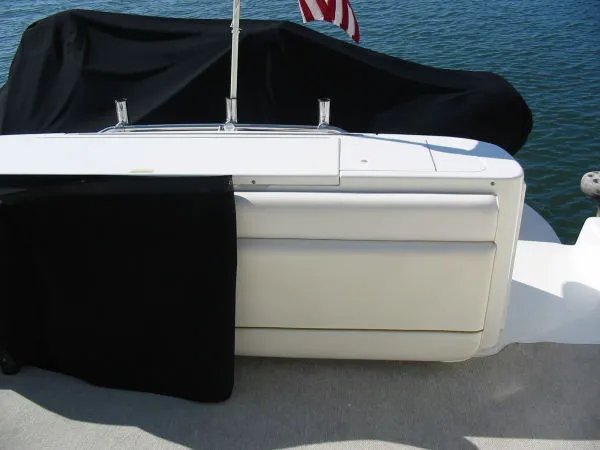 Cockpit Foldaway Seating - great for fishing and scuba gear!