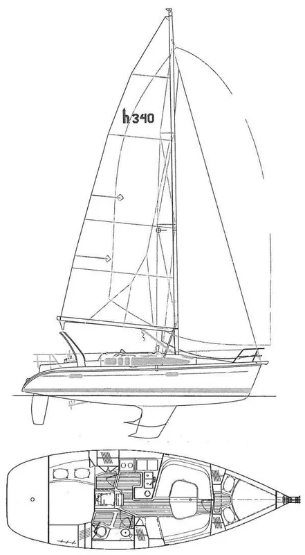 1998 Hunter 340