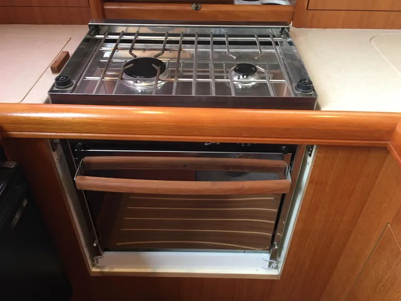 Propane stove and oven