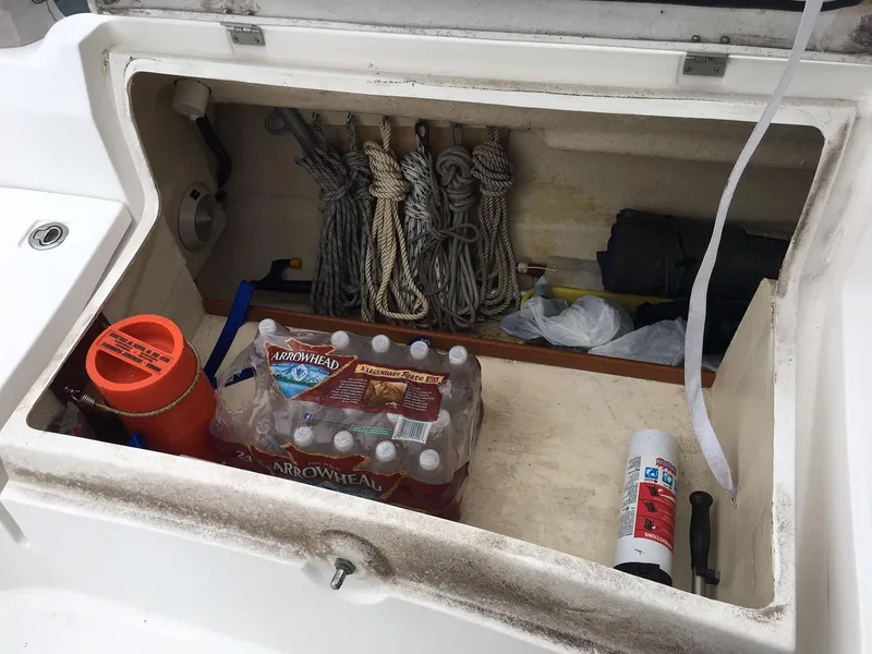 Large cockpit locker