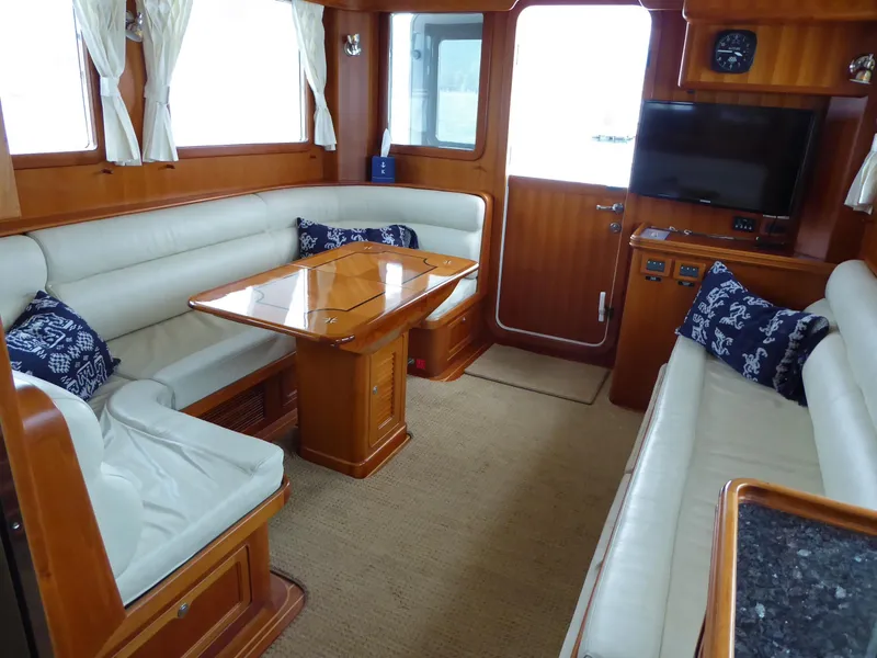 Interior looking aft (dutch-door open)