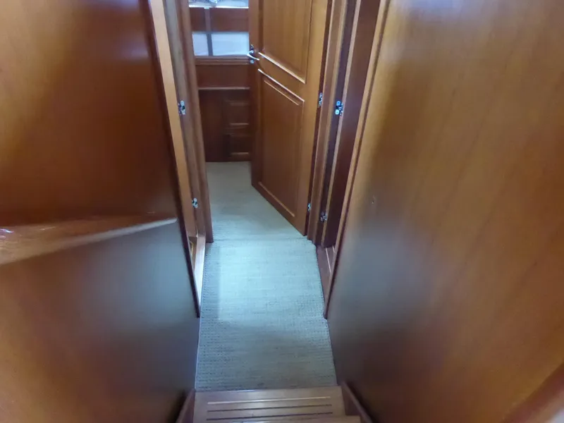 Stairs to suites