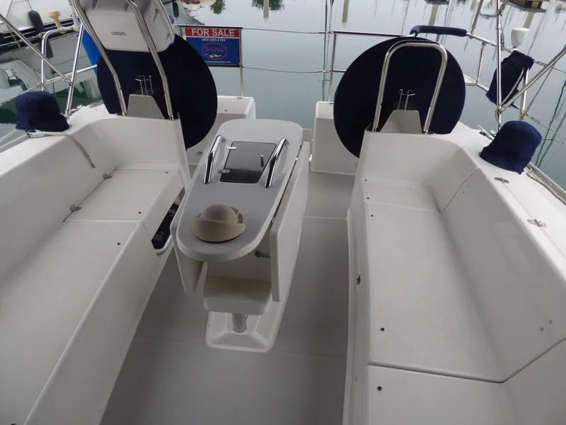 Roomy cockpit