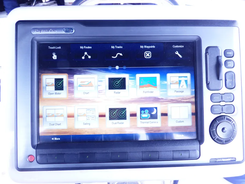 Hybrid touch screen