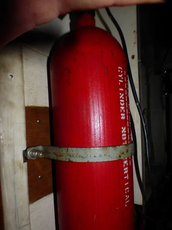 Engine Room Automatic Fire Suppression System