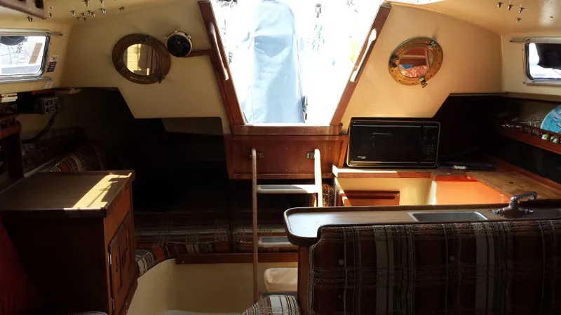 Looking Aft from the Salon