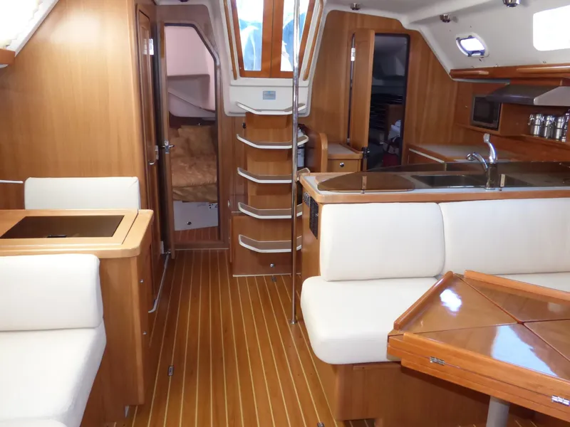 Main Salon Looking Aft
