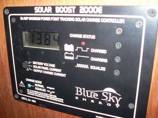 Control Head for Solar Panels