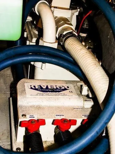 Oil changing system