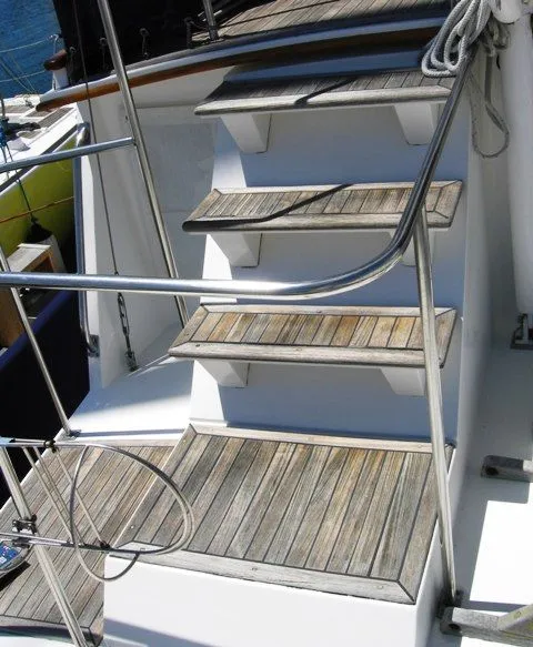 Teak steps to FB