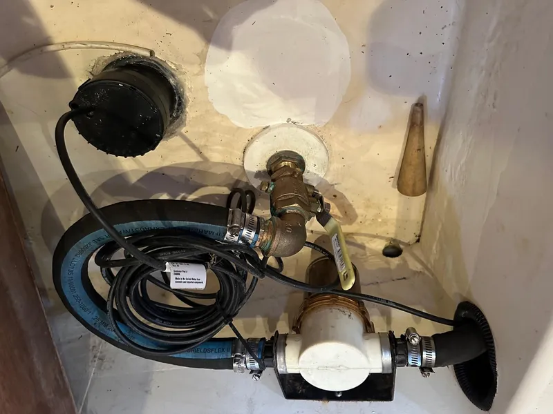 Raw water intake  depth transducer