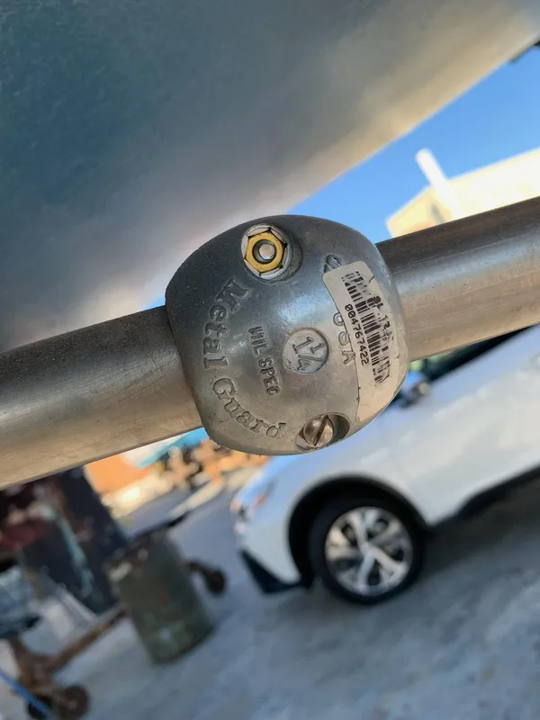 1 1/4" shaft with new zinc