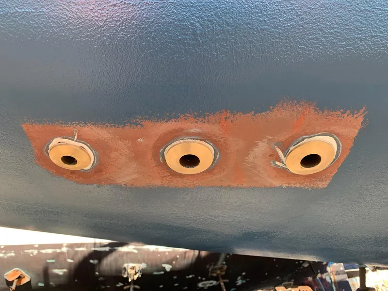 New thru hull fittings