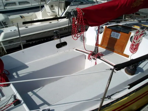cockpit facing forward