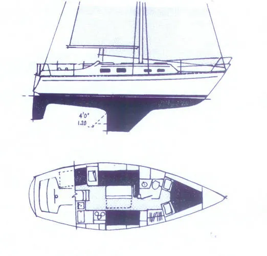 1977 Hunter Sloop