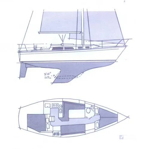 line drawing/layout
