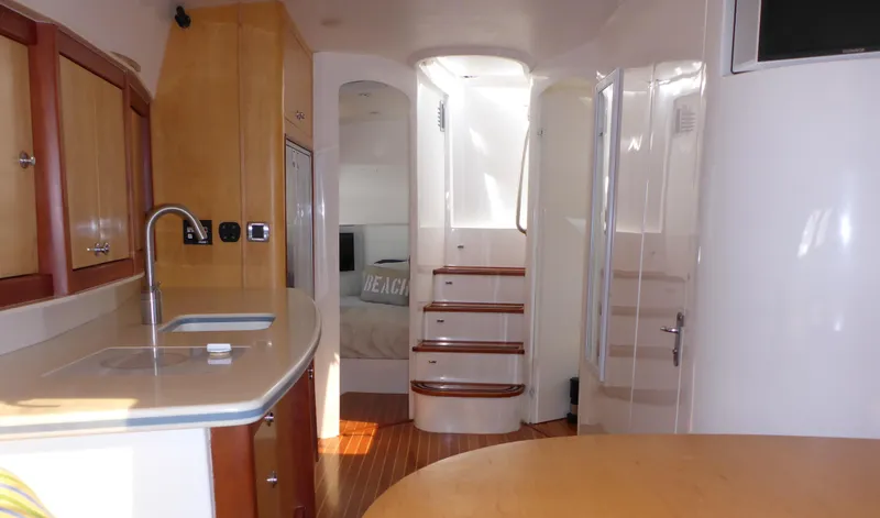 Interior looking aft