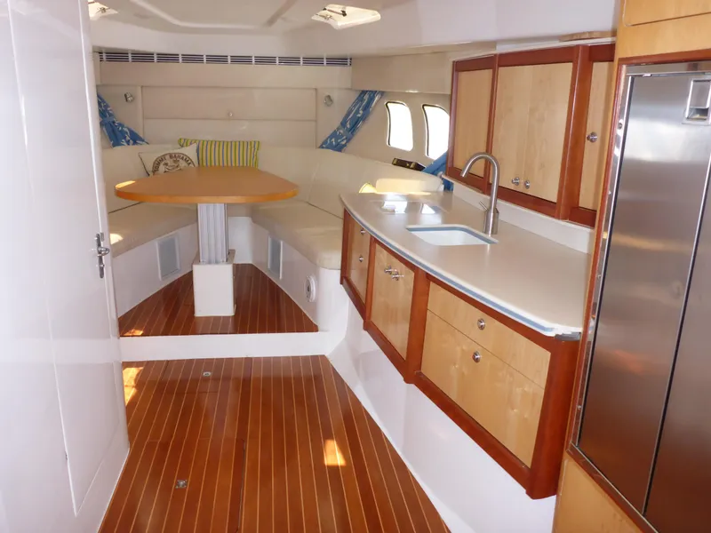 Interior looking forward