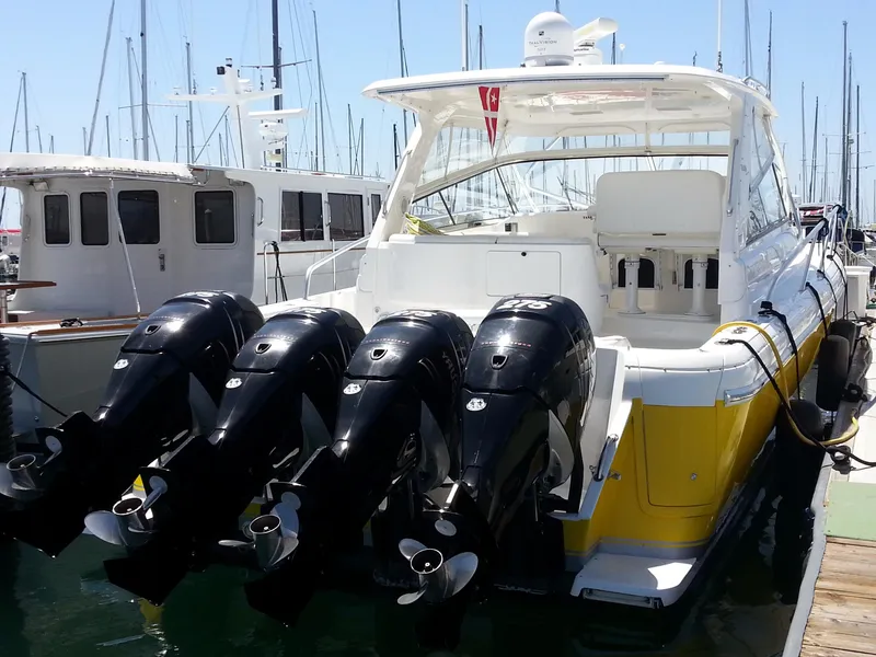 Stern cover off