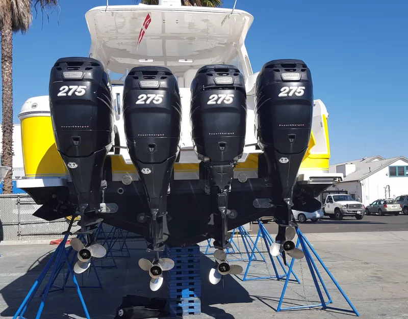 Engines out of water