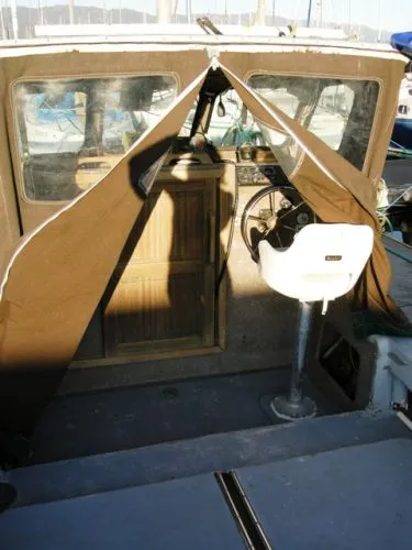 canvas enclosure
