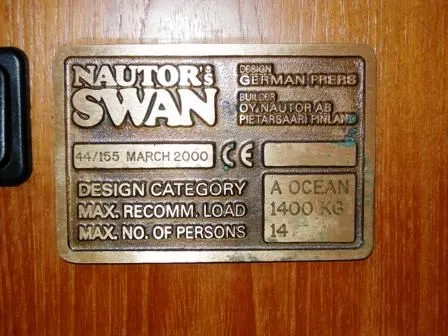 2000 Nautor Swan 44
