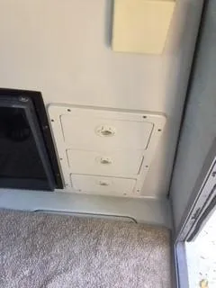 Storage Drawers in Galley Area next to the Refrigerator