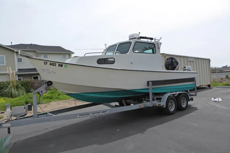 on trailer