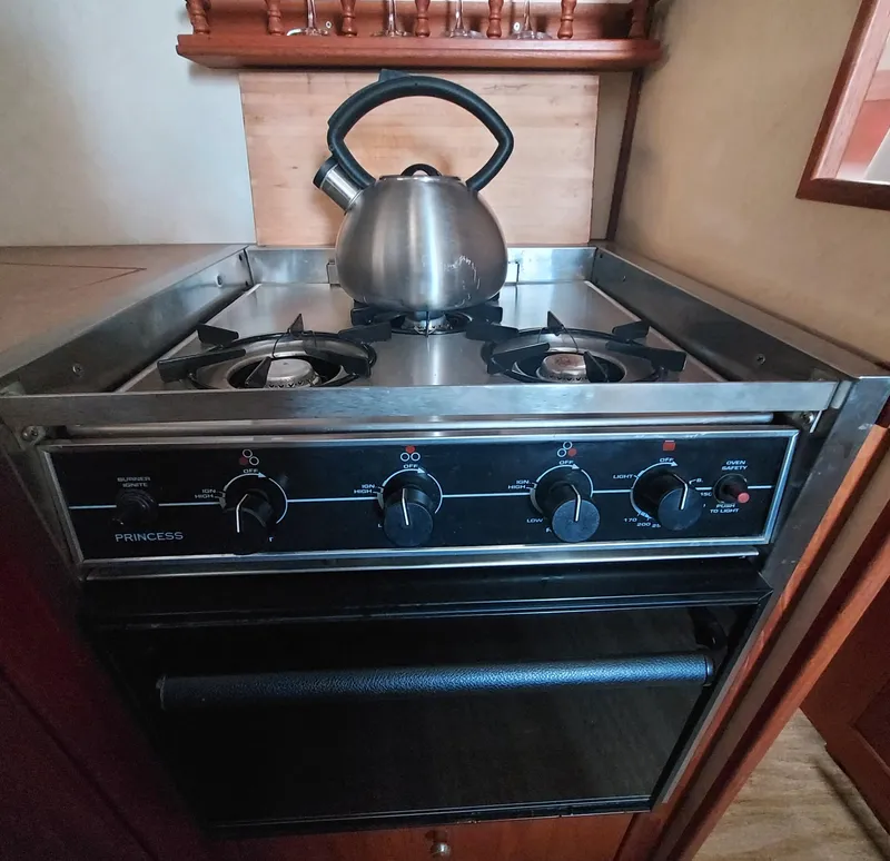 3-Burner Propane Cooktop w/ Oven