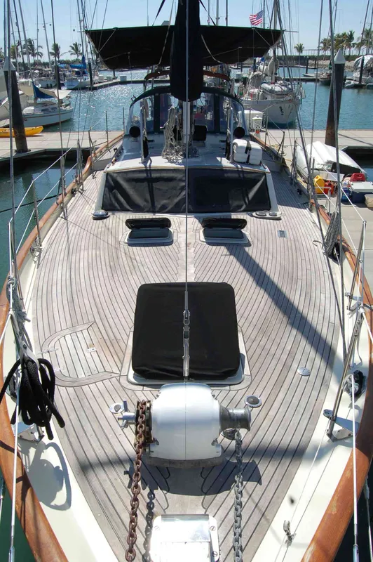 Well Maintained Teak Deck