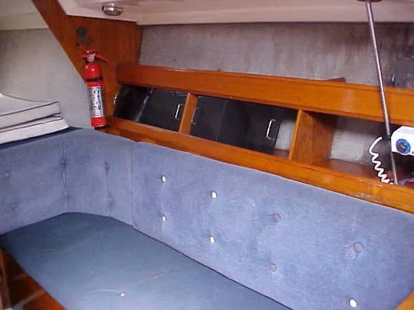 Looking Forward To Starboard/Settee  &  Forward V-Berth