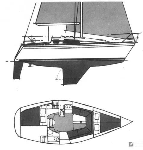 1985 Hunter 28.5 Sloop