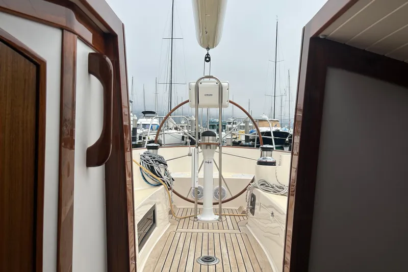 A Peek Out to the Helm