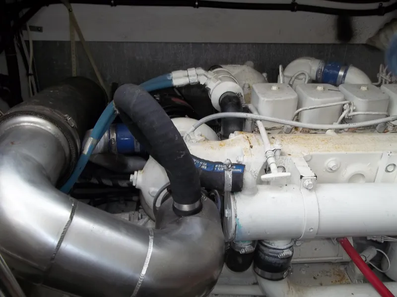 Starboard Cummins Engine