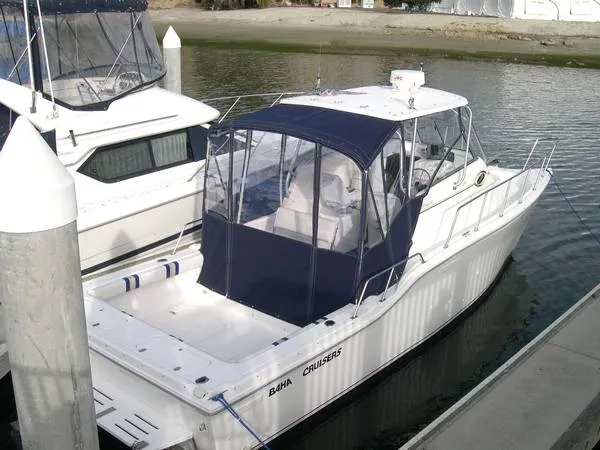 stern with enclosure