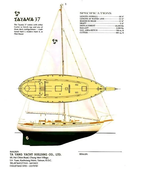 Factory Specifications, Drawings