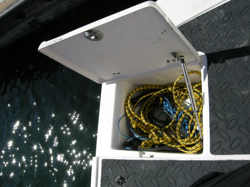 Stowage swim-platform