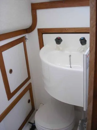 Head w/pull out sink