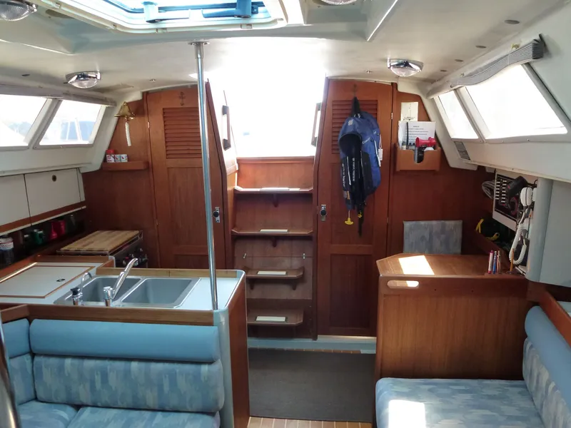 Main Salon Looking Aft