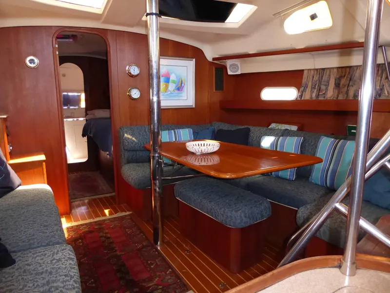 Main cabin looking forward