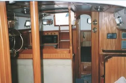 Main Salon looking aft