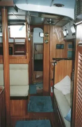Main Salon looking aft