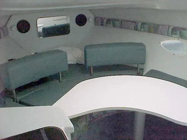 dinette/forward berth