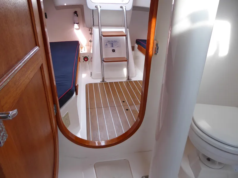 Interior looking aft