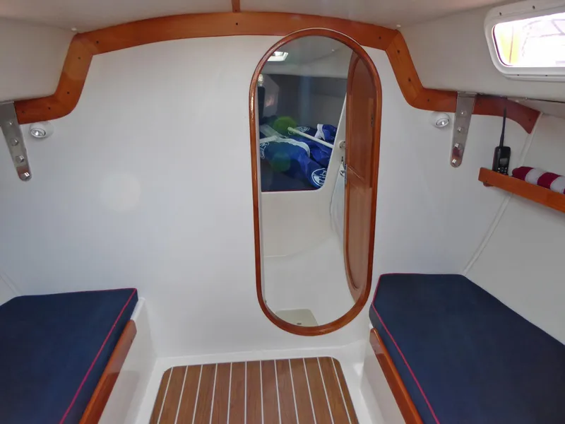 Interior looking forward