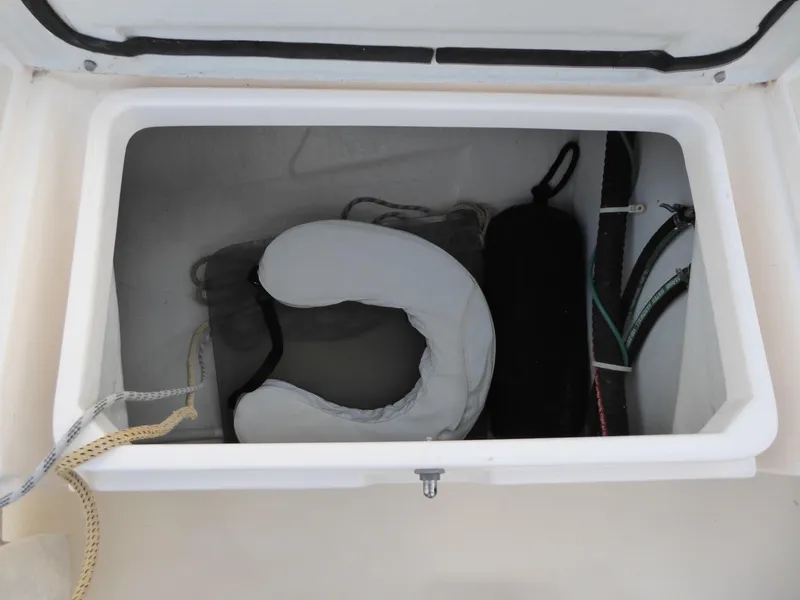 Cockpit locker (port)