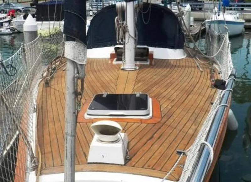 FORE DECK AFTER REFINISH
