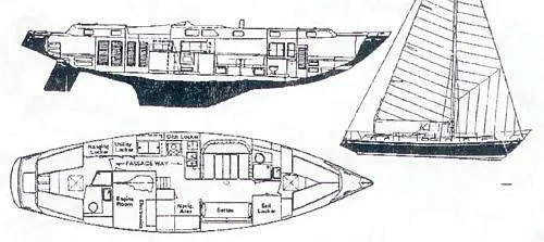 interior layout/line drawing