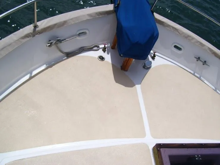 Windlass Anchor System on Forward Deck