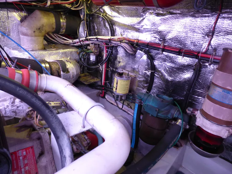Engine- Starboard view
